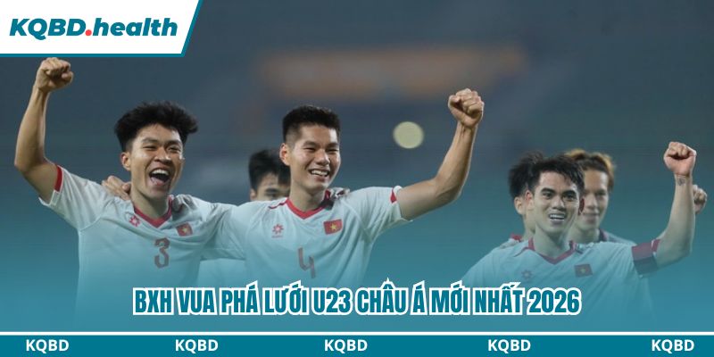 Vua Phá Lưới U23 Châu Á 2026: Cập Nhật BXH Mới Nhất 2 Cập nhật thứ hạng vua phá lưới tại giải U23 Châu Á