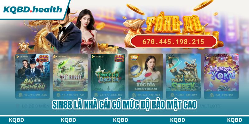 Sin88 - Đánh Giá Chi Tiết Nền Tảng Giải Trí Online 1 Sin88 là nhà cái có mức độ bảo mật cao