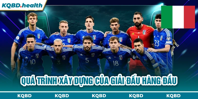 ITALIA 13 Quá trình xây dựng của giải đấu hàng đầu