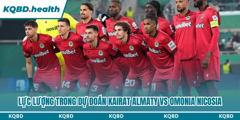 Dự Đoán Kairat Almaty Vs Omonia Nicosia Ngày 29/07: Kẻ 9 Người 10 3 Lực lượng trong dự đoán Kairat Almaty vs Omonia Nicosia